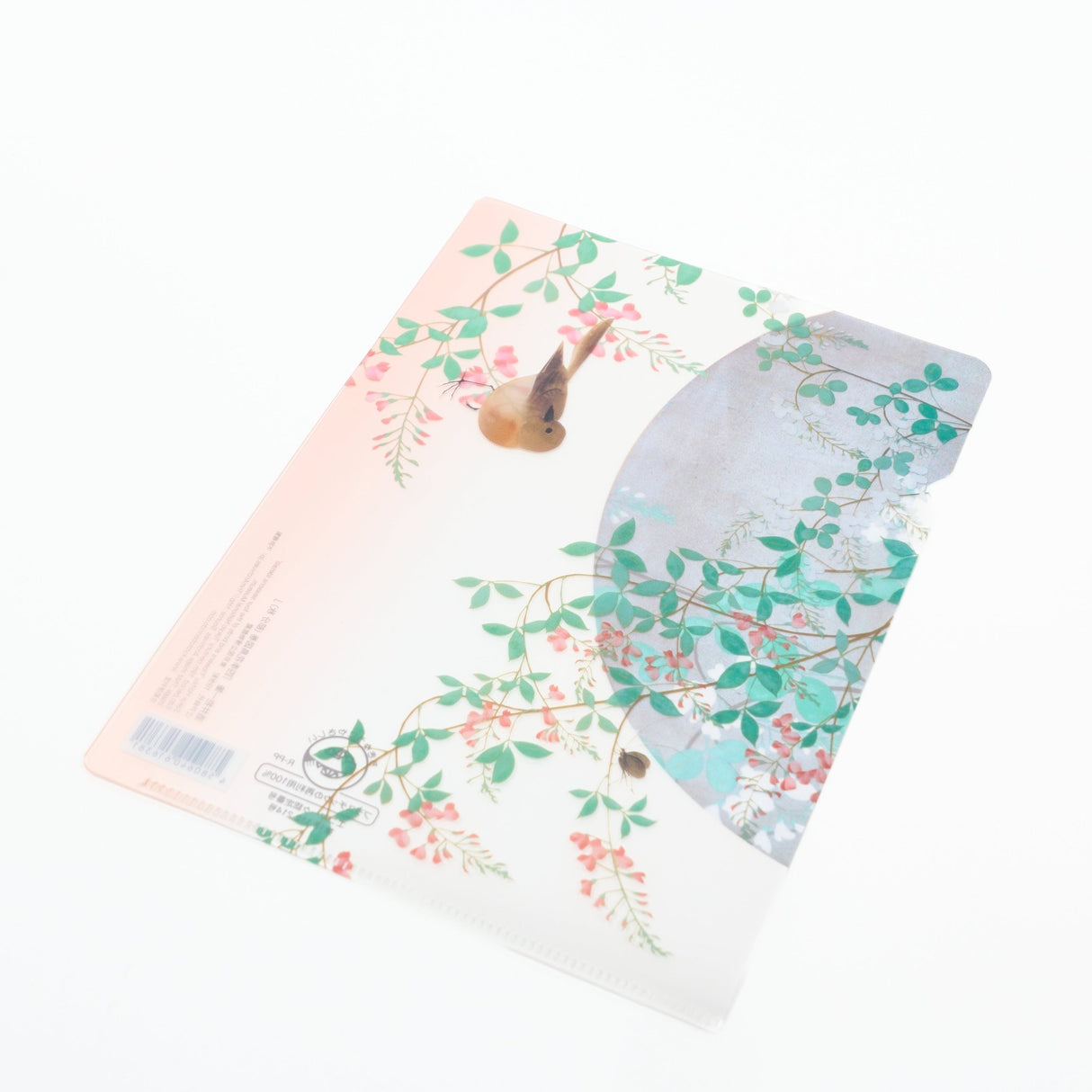 Four Seasons Flowers and Birds Scroll A5 Clear File / Benrido - bungu
