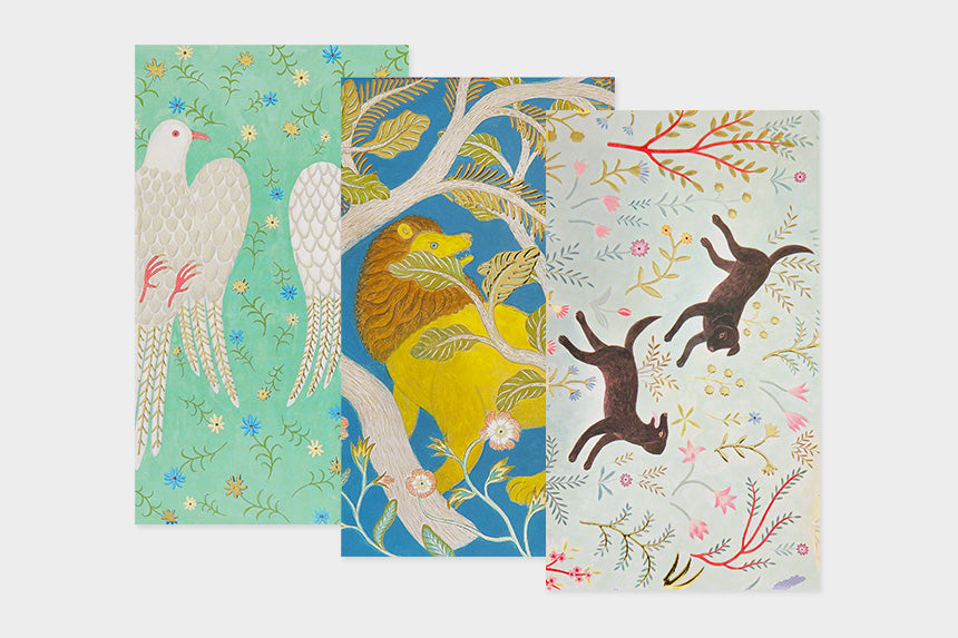 Art Touch Kazuko Furuta Postcard CW Print / TOUCH & FLOW