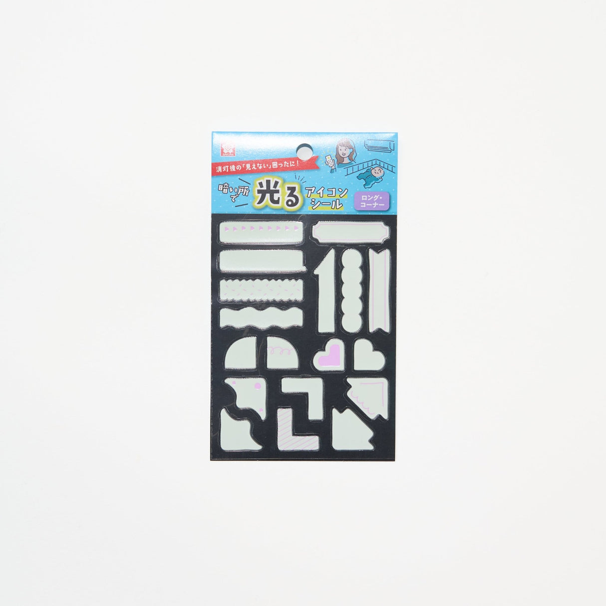 Glow in the Dark Icon Sticker / SAKURA - bungu