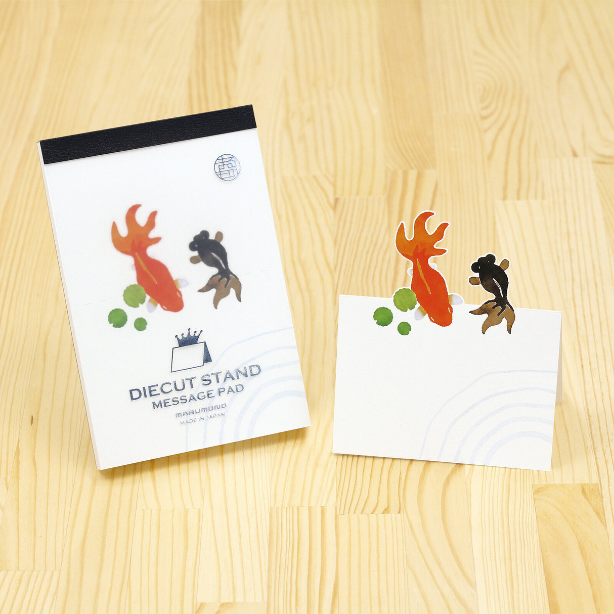 Pop-Up Japanese Motif Die-Cut Stand Memo Pad / Marumo Printing