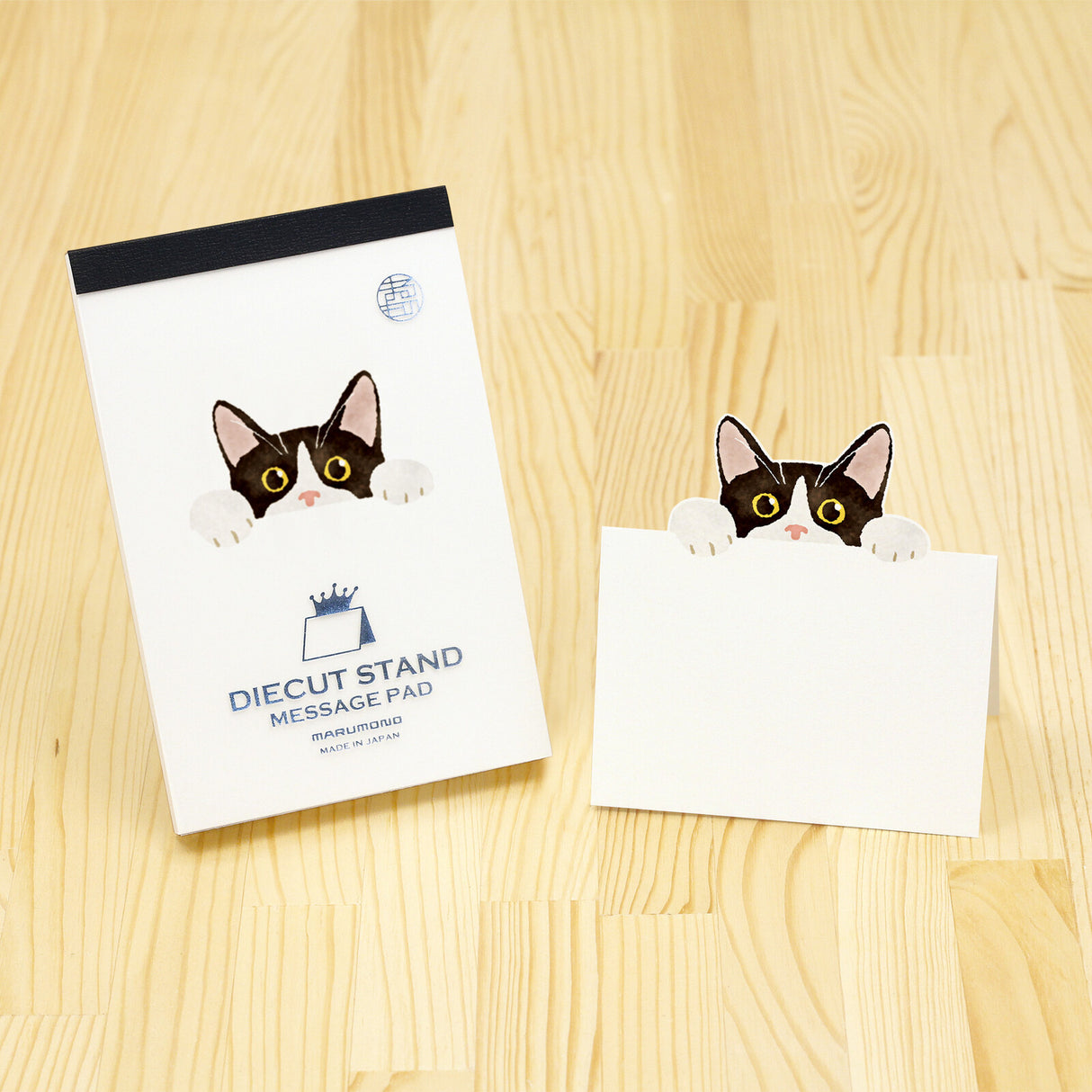 Pop-Up Die-Cut Stand Memo Pad / Marumo Printing