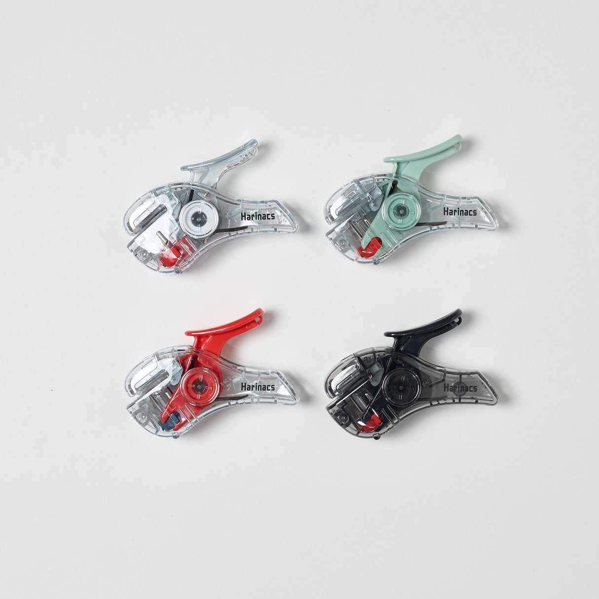 Harinacs Compact Alpha Staple-free Stapler Transparent Mechanism / KOKUYO - bungu