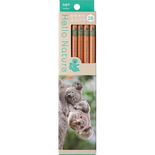 Hello Nature Writing Wooden Pencil / Tombow - bungu