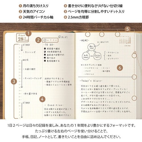 hibino Diary 2027 / MIDORI - bungu