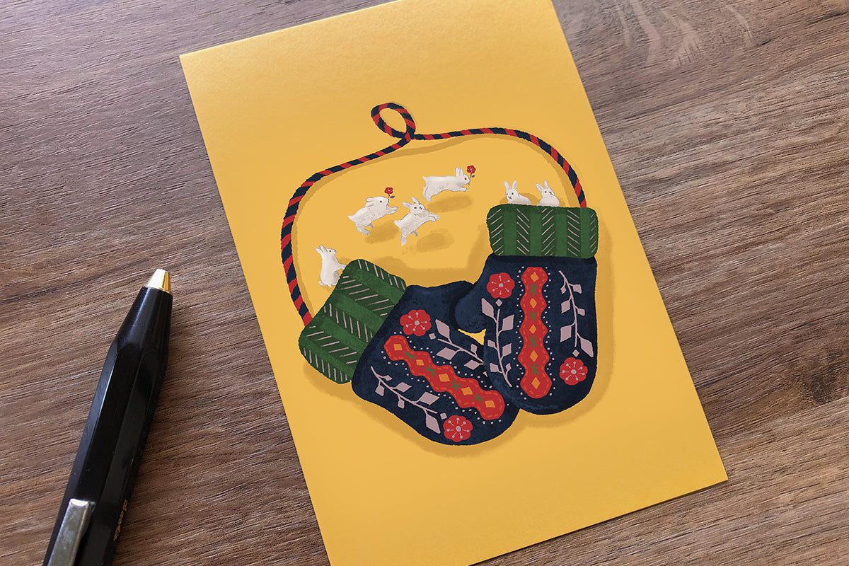 Art Touch tera Postcards / TOUCH & FLOW