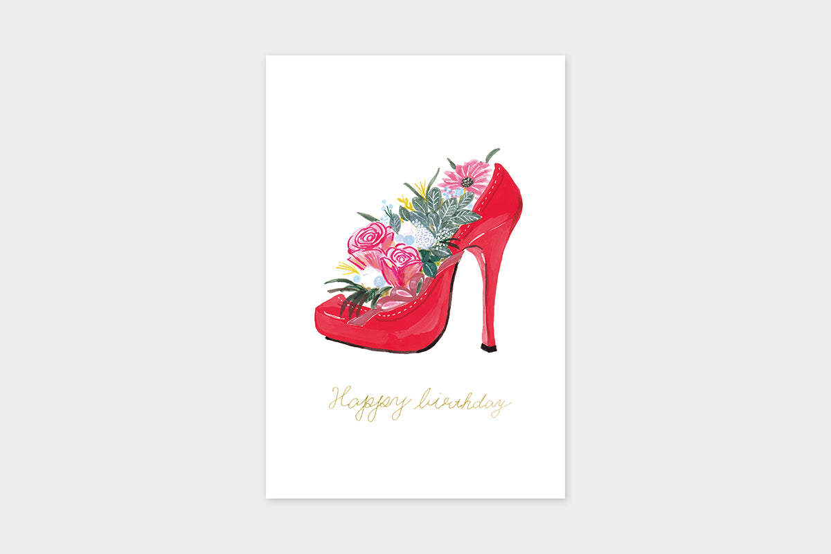Art Touch MARU Floral Pattern Postcards / TOUCH & FLOW