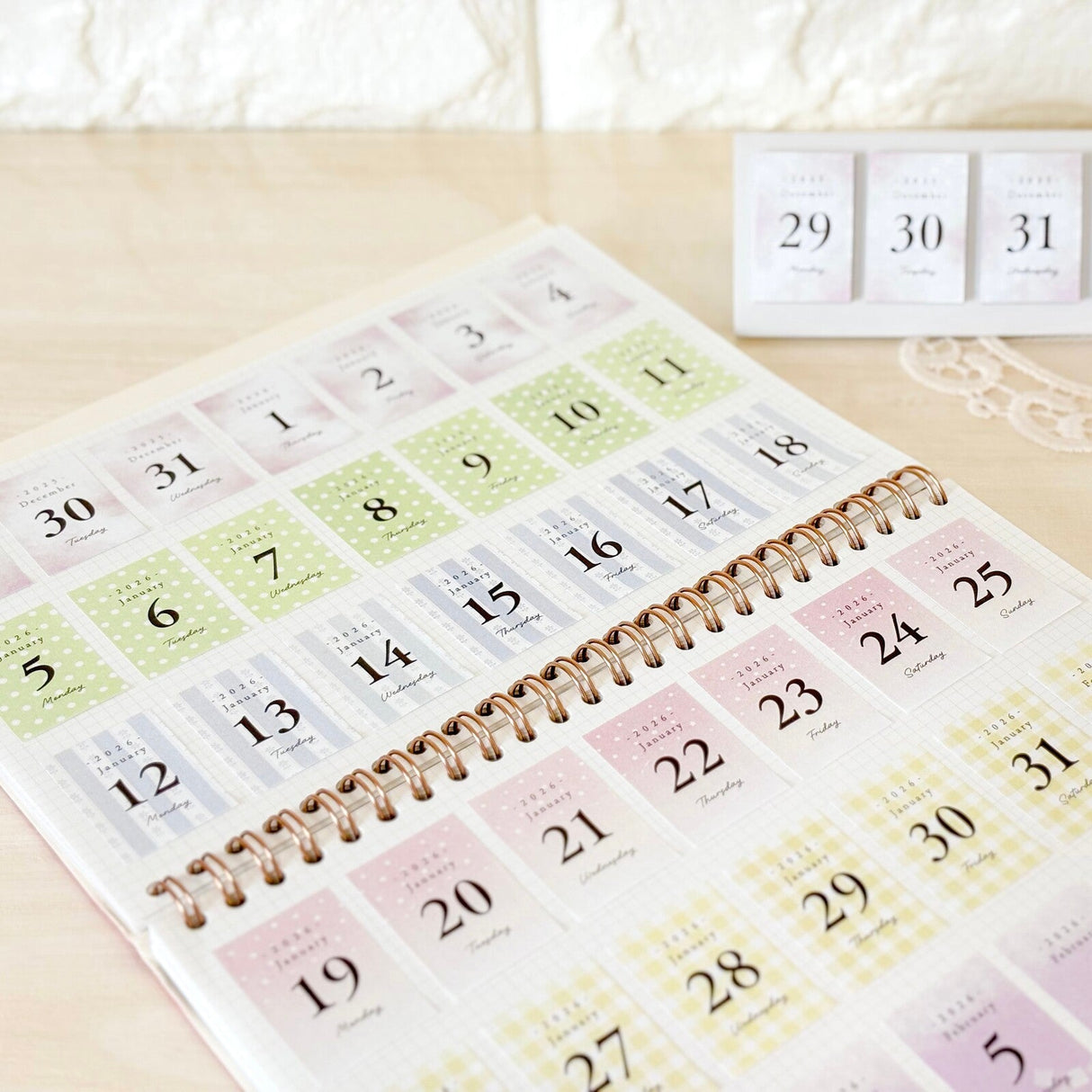 himekuri 2026 Daily Calendar / himekuri - bungu