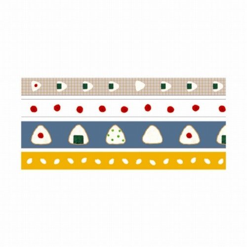 Hosomasu Narrow Masking Tape Set 5m Roll / RYU - RYU - bungu