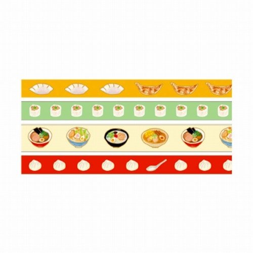 Hosomasu Narrow Masking Tape Set 5m Roll / RYU - RYU - bungu