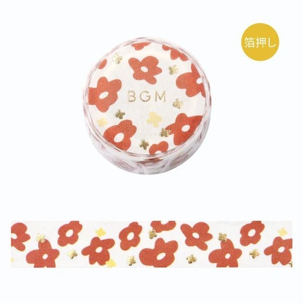 IPPAI Foil Stamped Masking Tape / BGM - bungu
