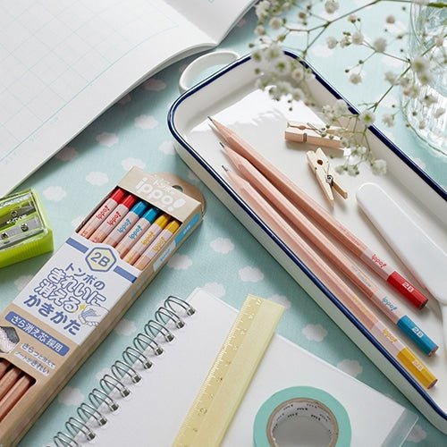 ippo! Clearly Erasable Writing Wooden Pencil / Tombow - bungu