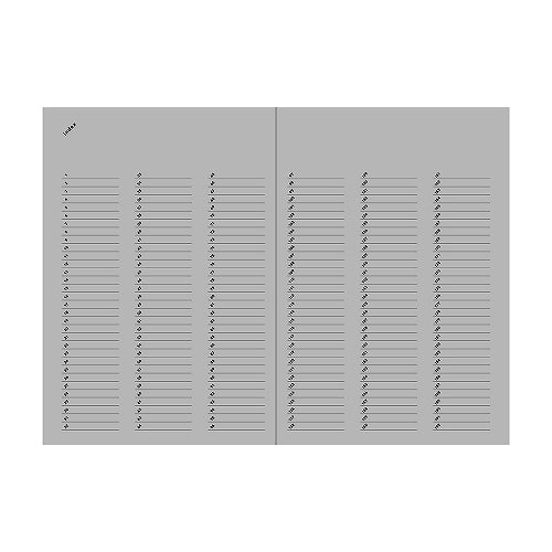 isshoni Number Notebook Blank / DAIGO - bungu