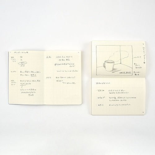 isshoni Number Notebook Grid / DAIGO - bungu