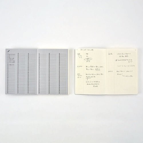 isshoni Number Notebook Grid / DAIGO - bungu