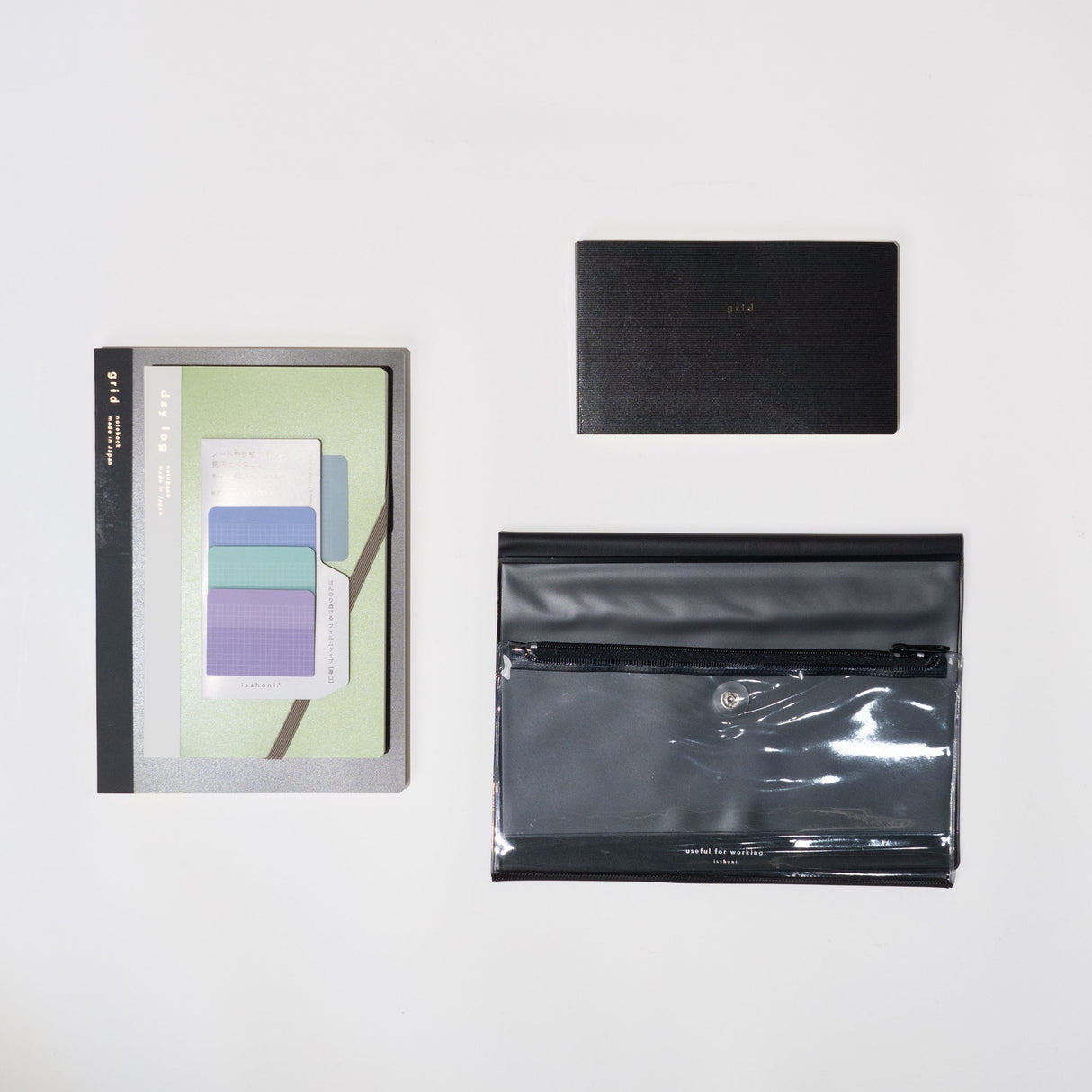 isshoni. Productivity Bundle: Black - bungu