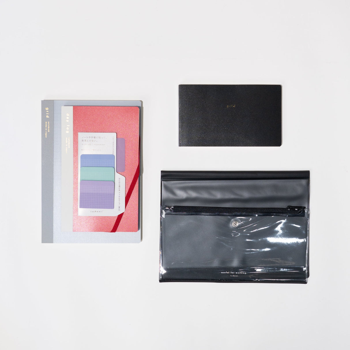 isshoni. Productivity Bundle: Black - bungu