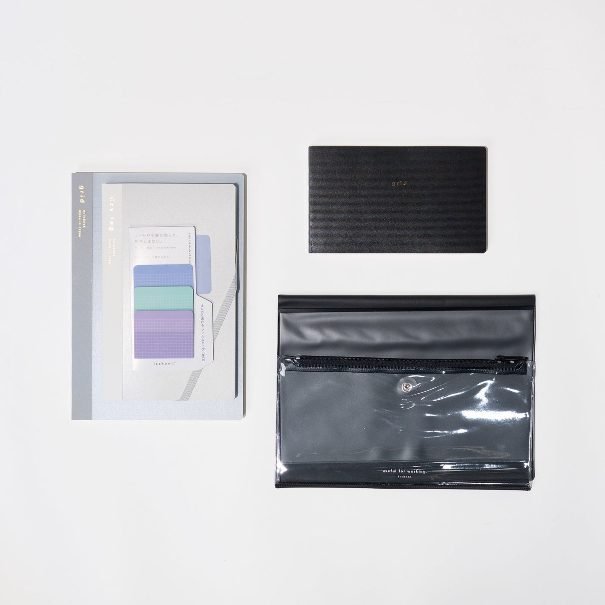 isshoni. Productivity Bundle: Black - bungu