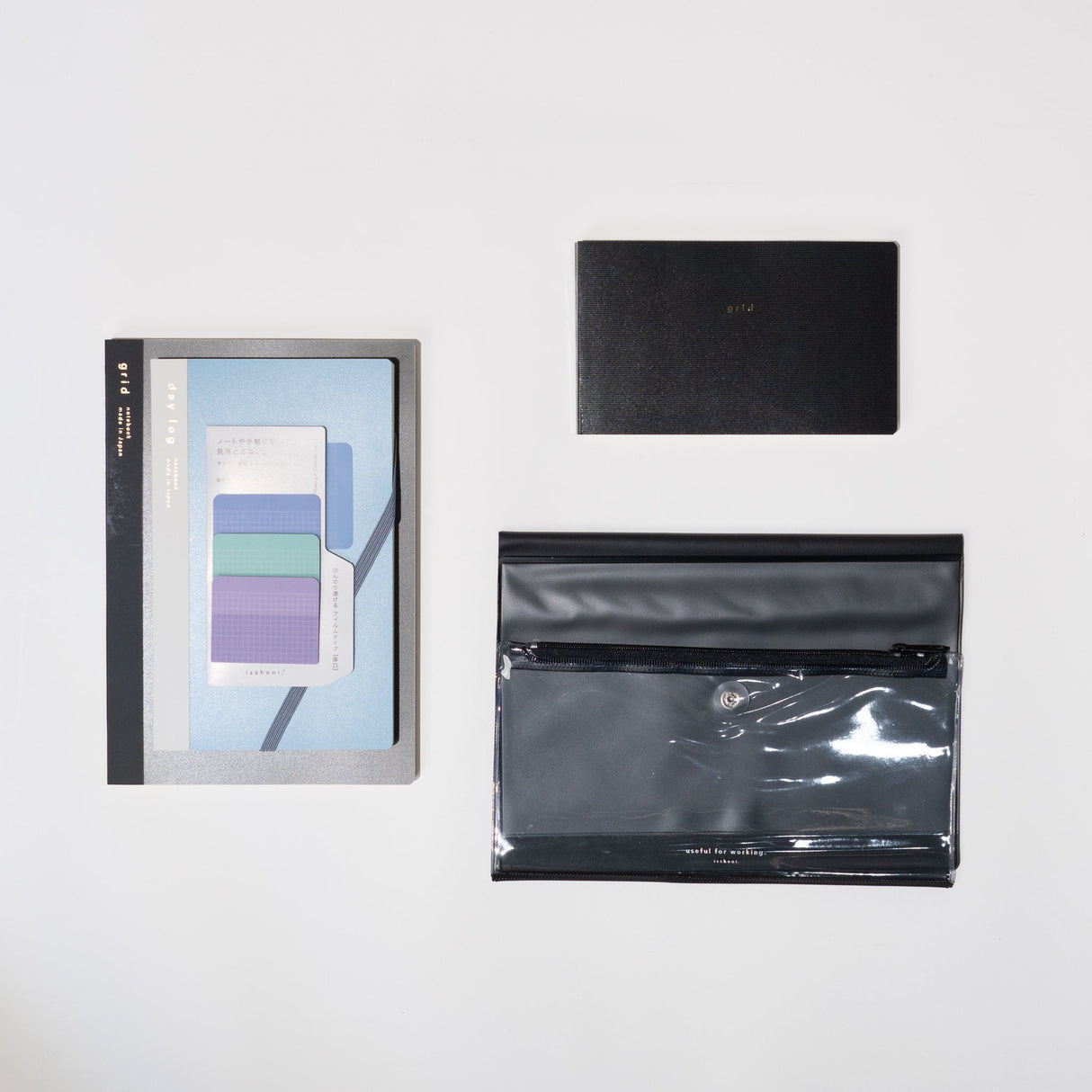 isshoni. Productivity Bundle: Black - bungu