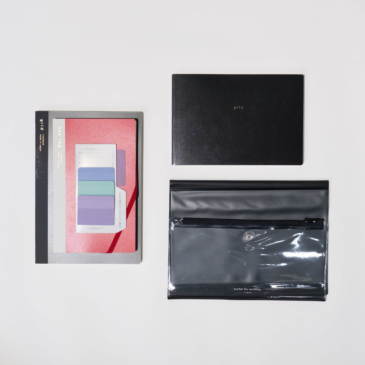 isshoni. Productivity Bundle: Black - bungu