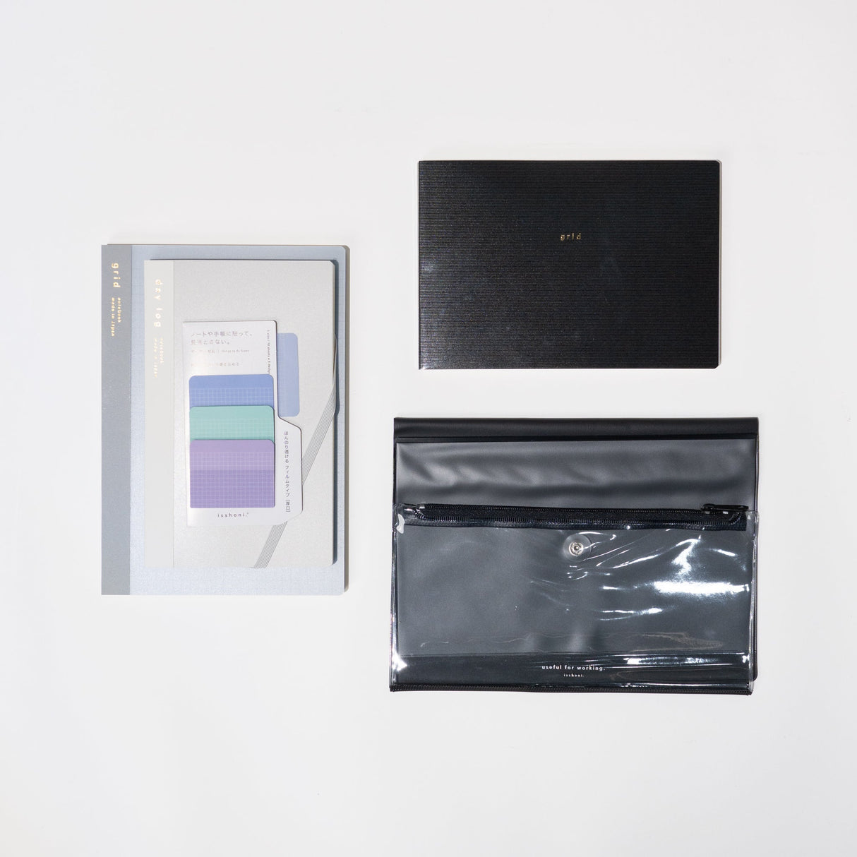 isshoni. Productivity Bundle: Black - bungu