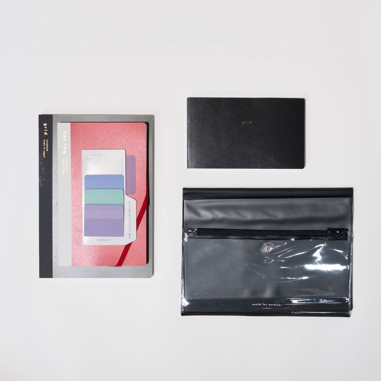 isshoni. Productivity Bundle: Black - bungu