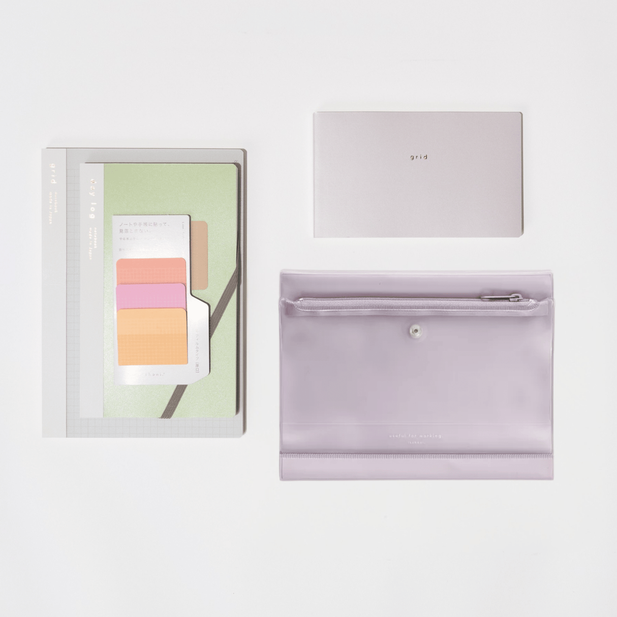 isshoni. Productivity Bundle: Pink - bungu