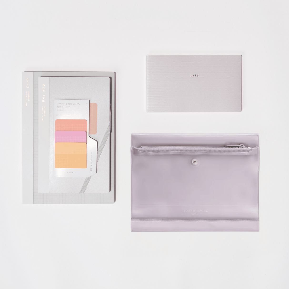 isshoni. Productivity Bundle: Pink - bungu