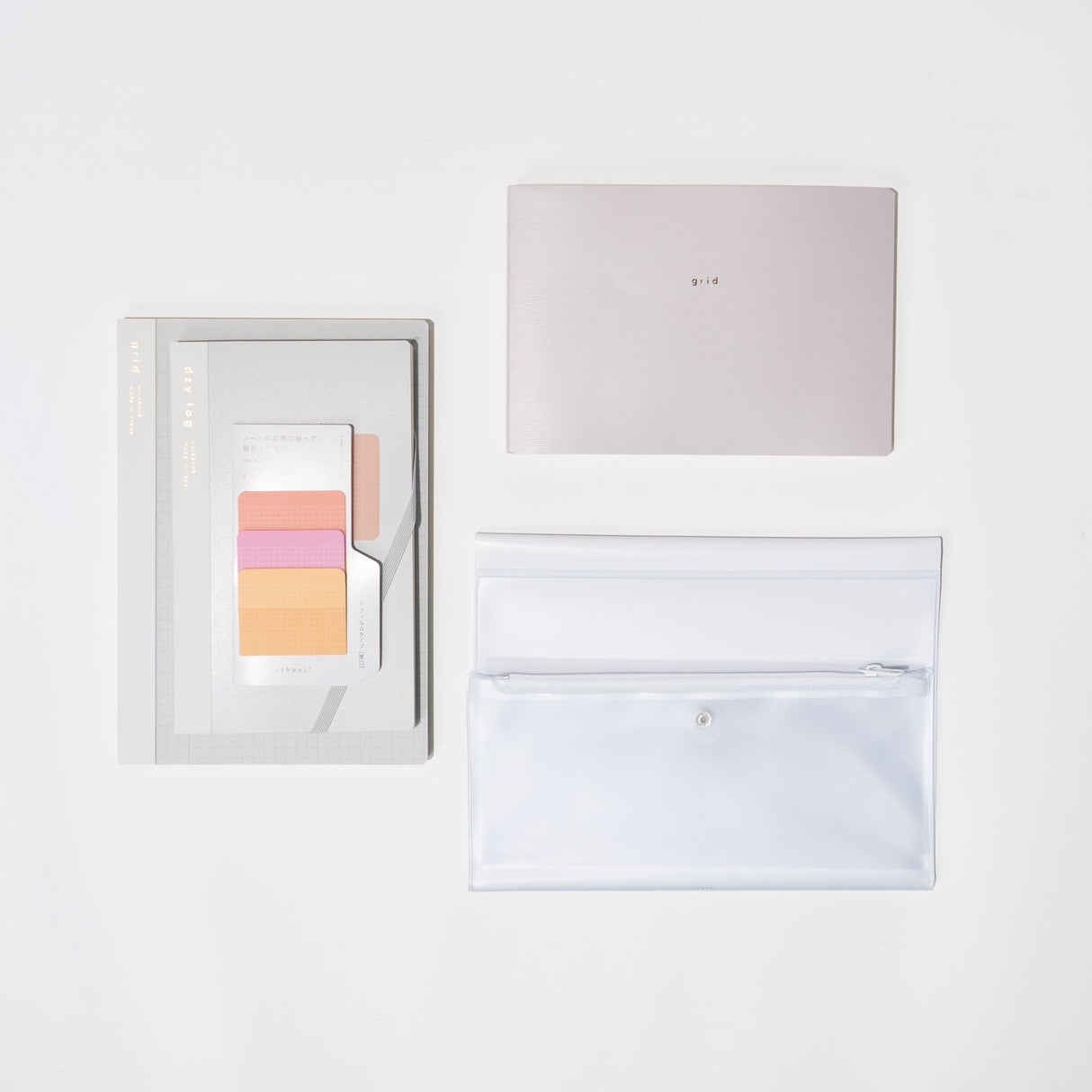 isshoni. Productivity Bundle: White - bungu