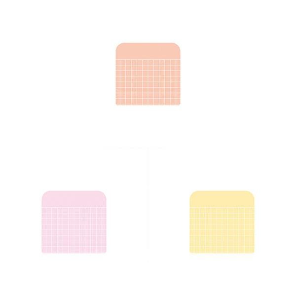 isshoni Square Free Sticky Notes / DAIGO - bungu