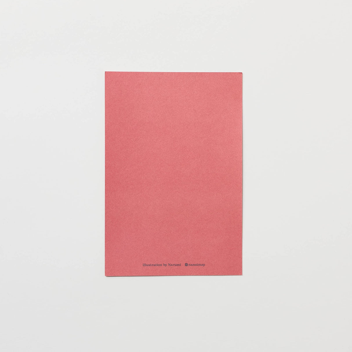 "It’s Snowing" Postcard by Narumi / bungu - bungu