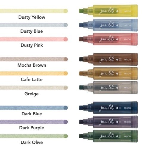 Join Dots Marker Pen / Midori DESIGNPHIL - bungu