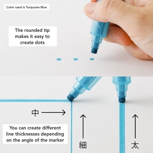 Join Dots Marker Pen / Midori DESIGNPHIL - bungu