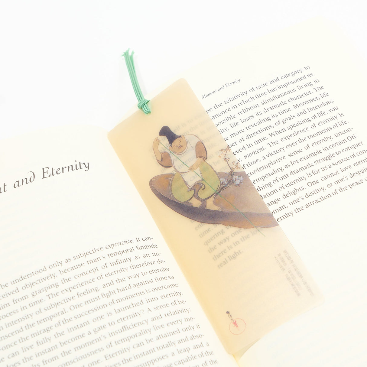 Kamisaka Sekka Light Boat Plastic Bookmark / Benrido - bungu