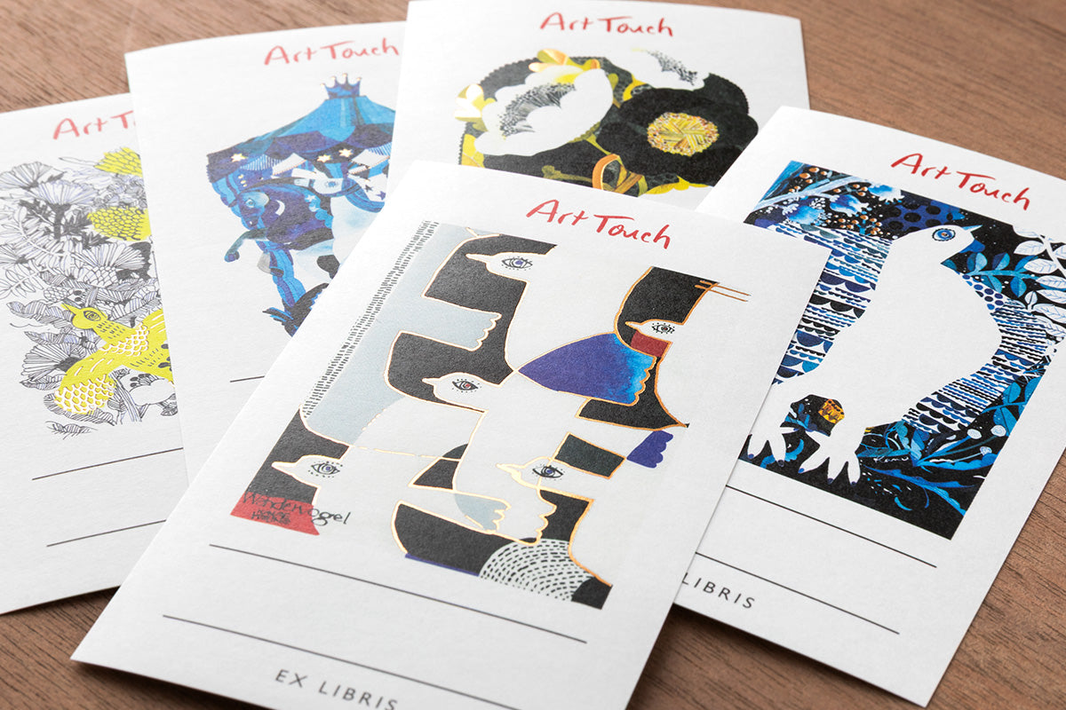 Art Touch Kanae Kouno Ex Libris Bookplates / TOUCH & FLOW