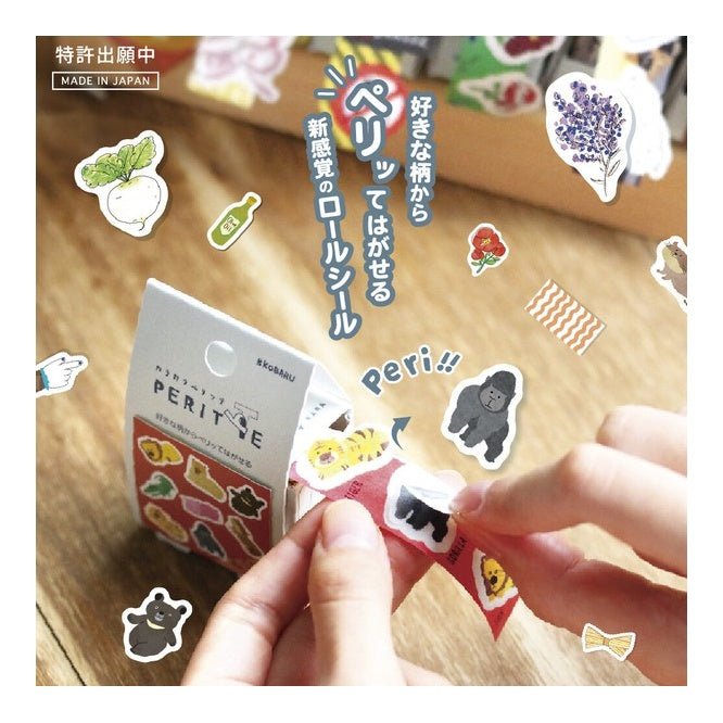 Karakara Peritte Roll Sticker / Epoch Chemical - bungu