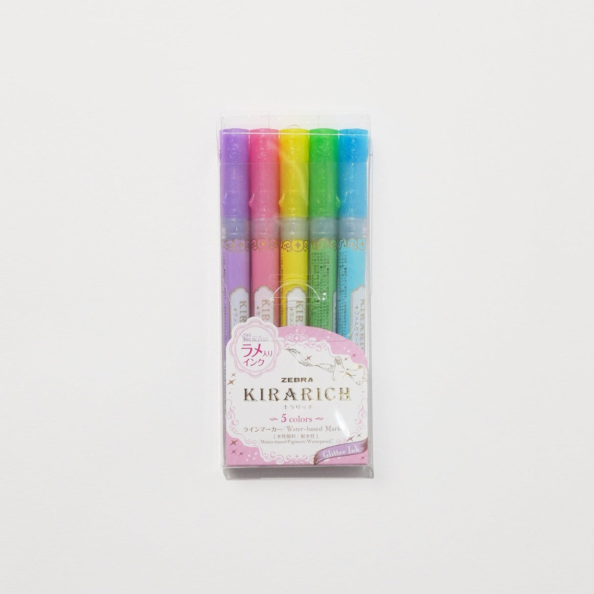 Kirarich Glitter Highlighter / Zebra - bungu