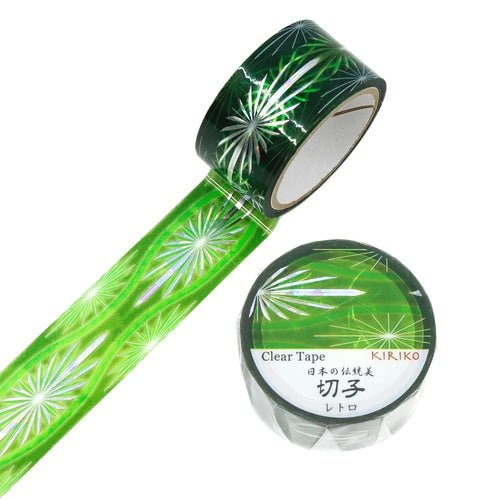 Kiriko Clear Holographic Masking Tape / SAIEN - bungu