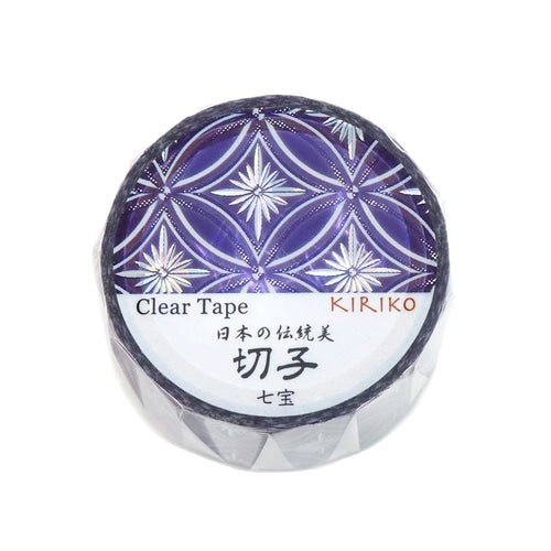 Kiriko Clear Holographic Masking Tape / SAIEN - bungu