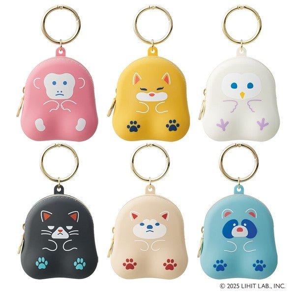Kissa PuniLabo Osuwari Mini Pouch / LIHIT LAB - bungu