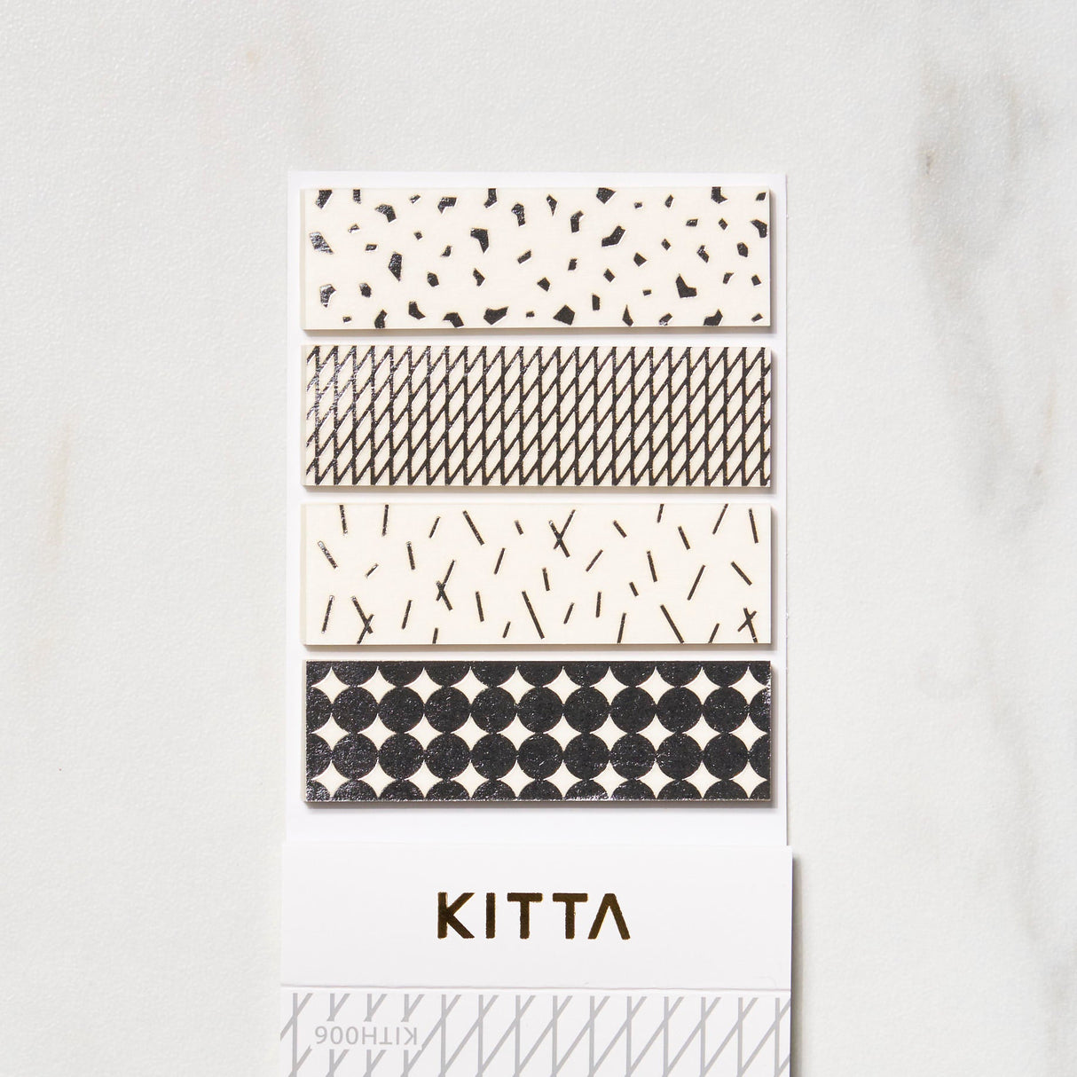 KITTA Basic 6/6 Masking Tape Sticker / KING JIM - bungu