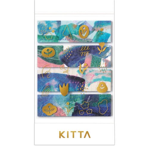 KITTA Collage Masking Tape Sticker / KING JIM - bungu