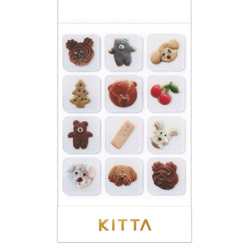 KITTA Icon Style Clear Sticker / KING JIM - bungu