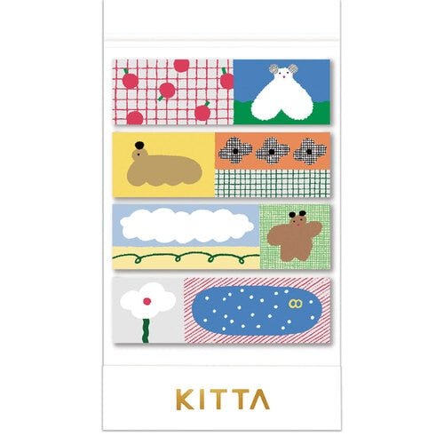 KITTA Masking Tape Stickers Vol. 15 / KING JIM - bungu