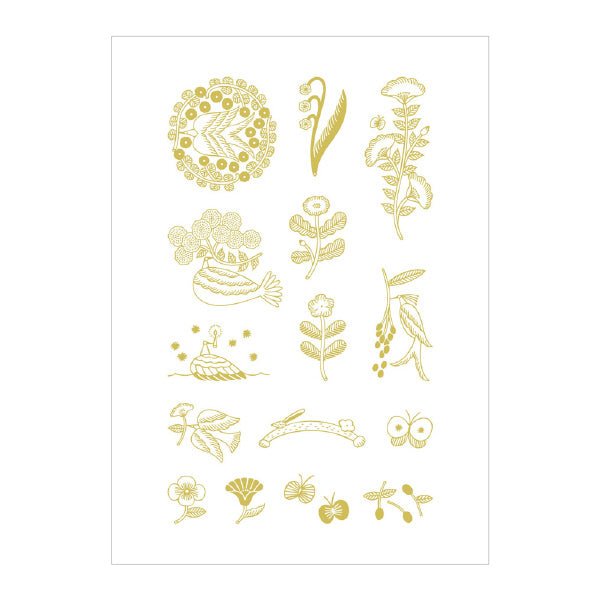 KITTA Transfer Stickers / KING JIM - bungu