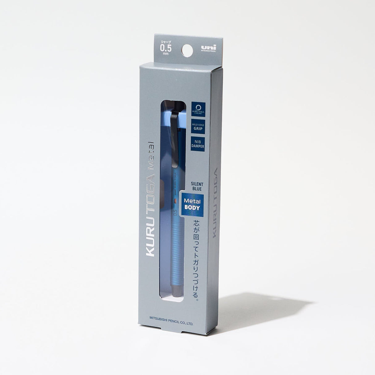 Kuru Toga Metal Mechanical Pencil / uni Mitsubishi Pencil - bungu