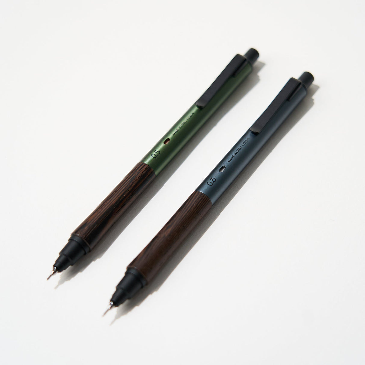 Kuru Toga Wood Mechanical Pencil / uni Mitsubishi Pencil - bungu