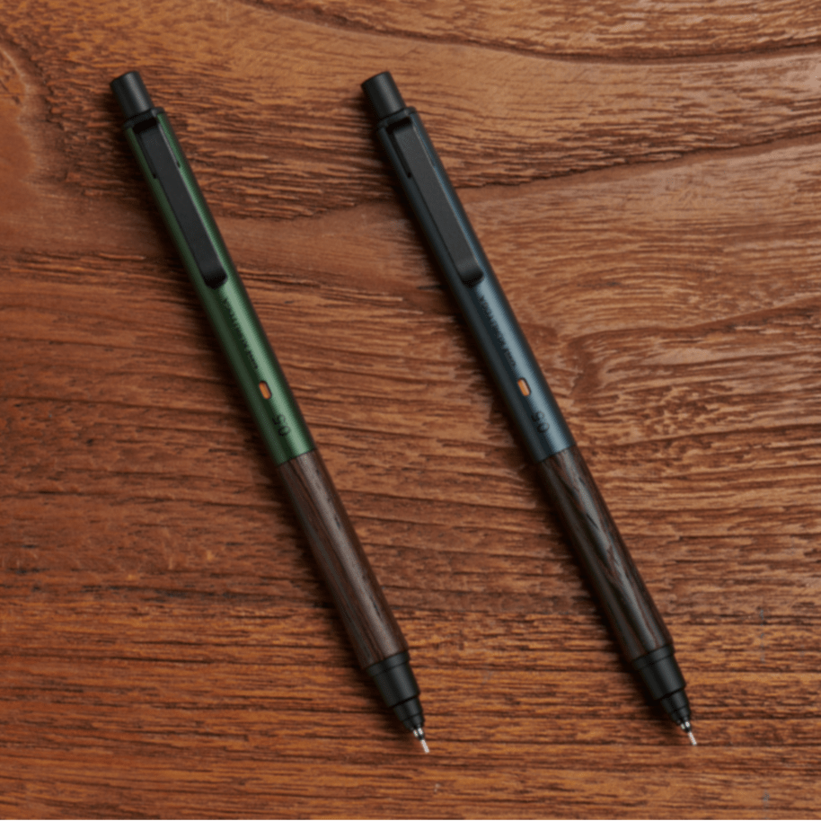 Kuru Toga Wood Mechanical Pencil / uni Mitsubishi Pencil - bungu