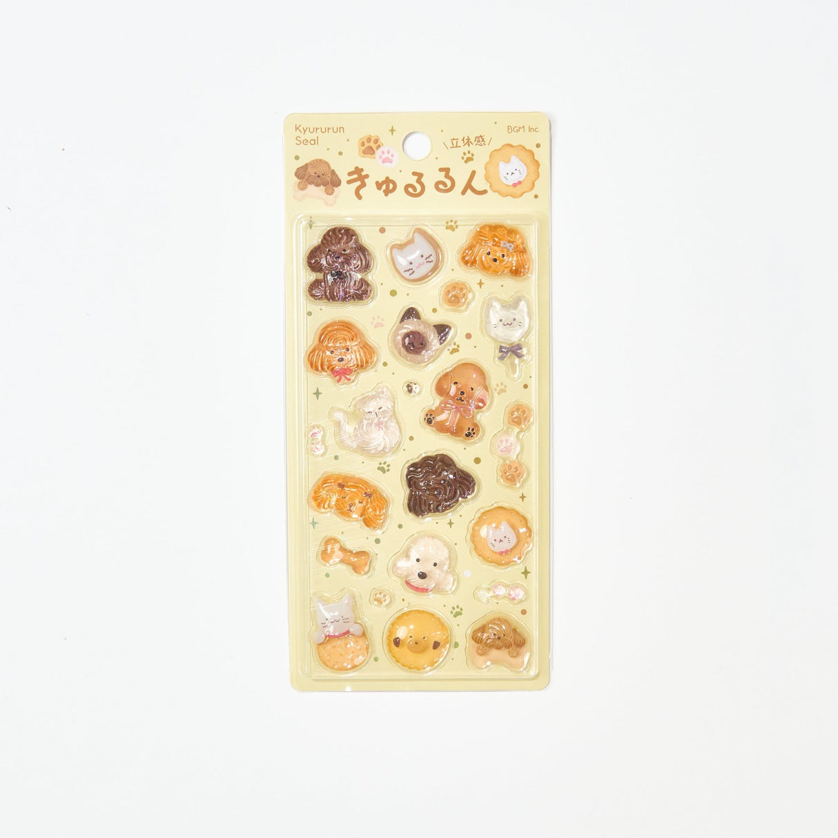 Kyururun 3D Stickers Vol. 1 / BGM - bungu