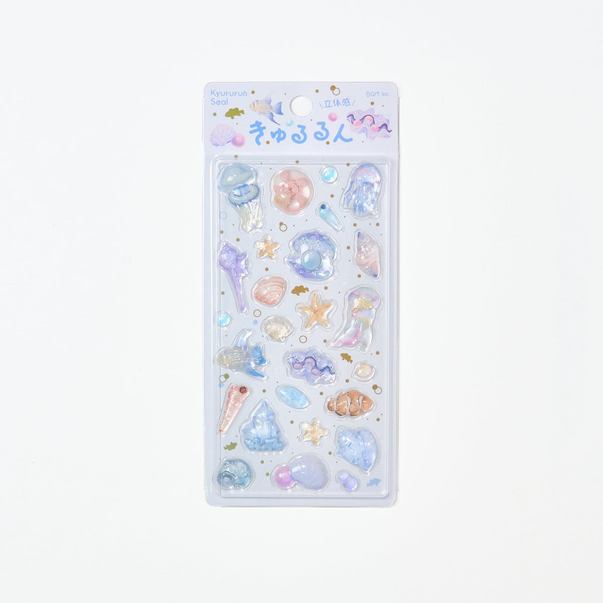 Kyururun 3D Stickers Vol. 1 / BGM - bungu