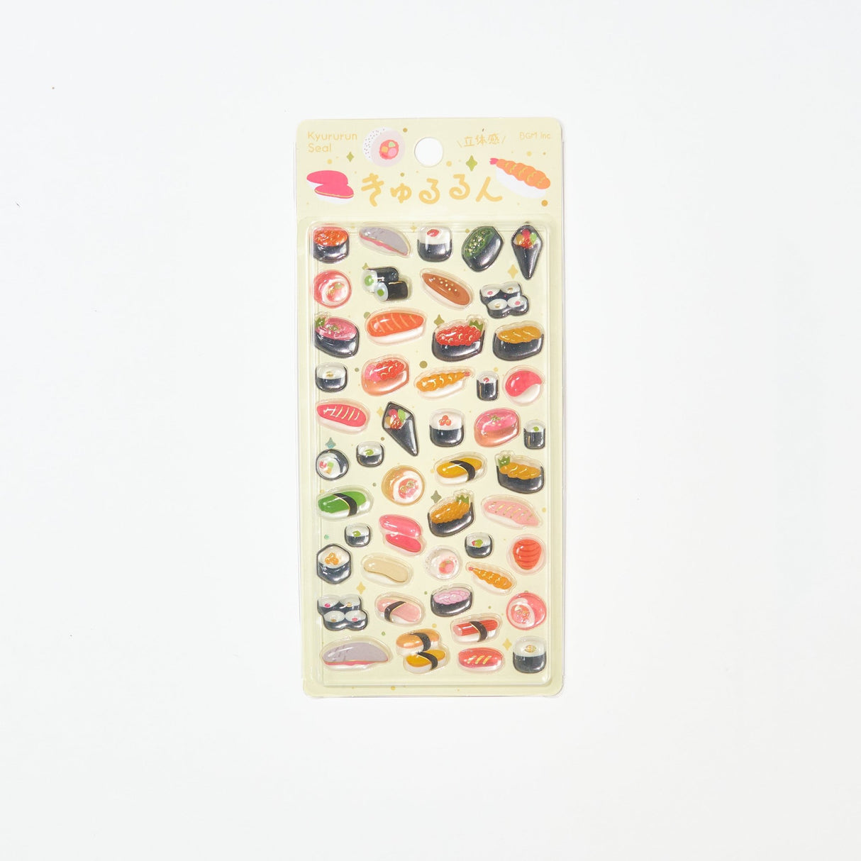 Kyururun 3D Stickers Vol. 2 / BGM - bungu